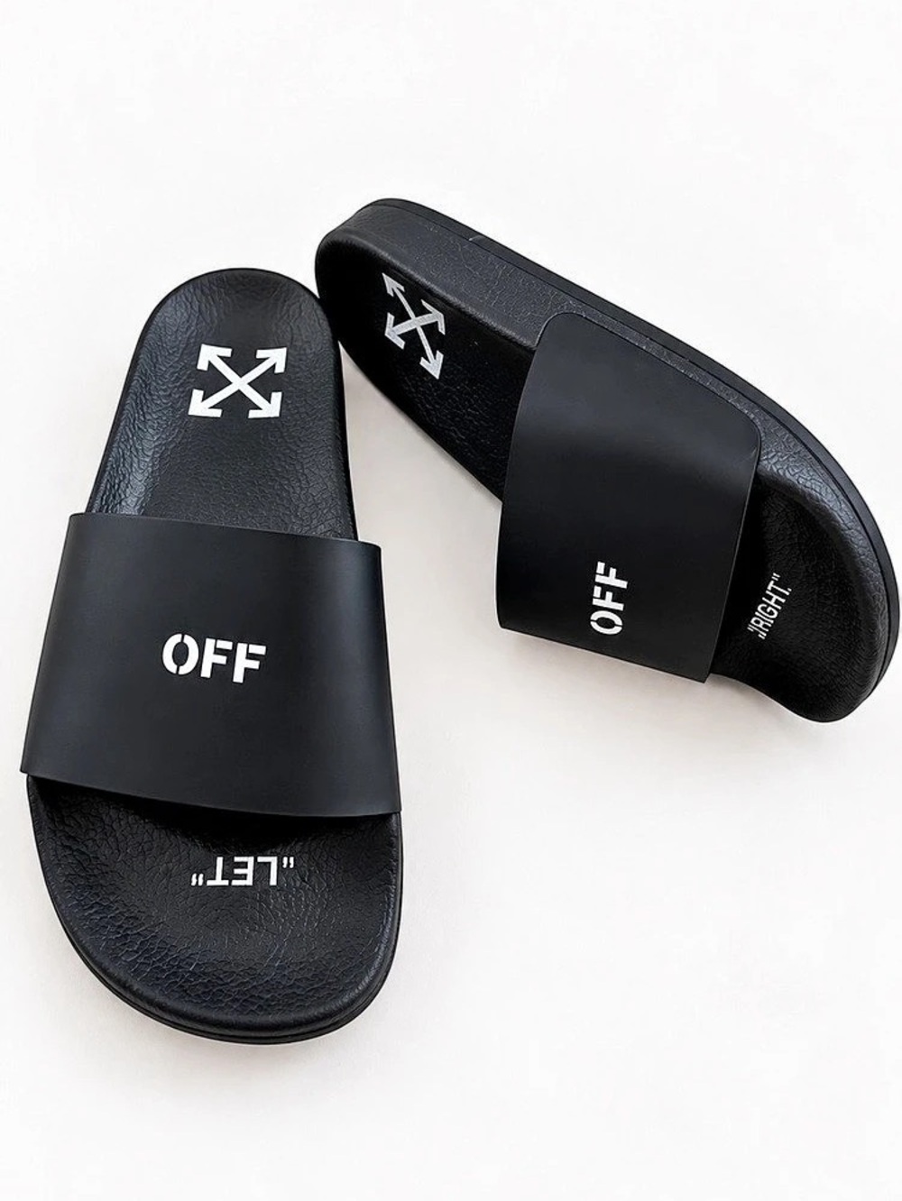 Off-White Arrow Pool Slides